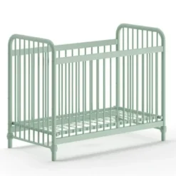 Babybed Bronxx - 60x120cm - olijfgroen