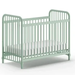 Babybed Bronxx - 60x120cm - olijfgroen