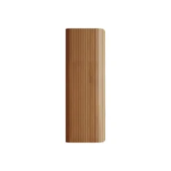 Badkamerkast BULMAS - 40 cmx24 cmx110 cm - Natuurlijk licht Hout paneel