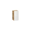 Badkamer set ARUBA - 80 cmx46 cmx59 cm - Natuurlijk licht Wit Hout paneel