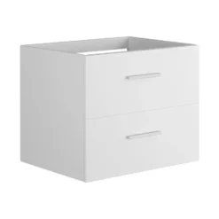 Badkamer set KAYLA - 60 cmx45 cmx47 cm - Wit Hout paneel