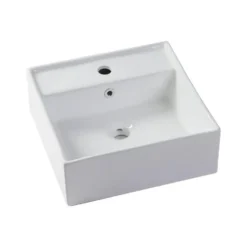 Badkamer set KELIZA - 150 cmx47 cmx54 cm - Wit Hout paneel