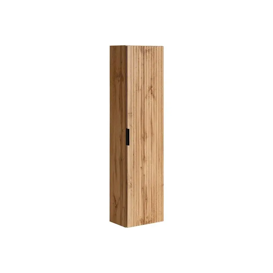 Badkamer set ZEVARA - 60 cmx46 cmx57 cm - Natuurlijk licht Hout paneel