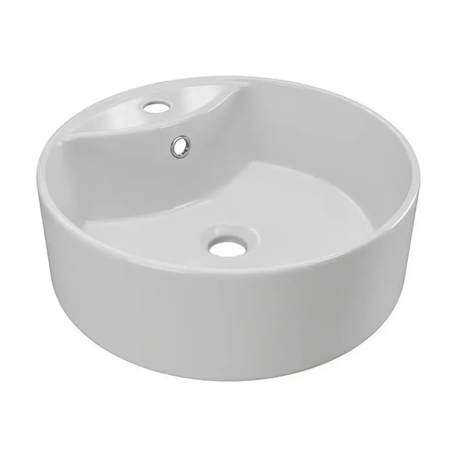 Badkamer set ZEVINI - 120 cmx47 cmx60 cm - Wit Hout paneel