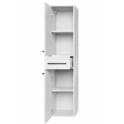 Badplaats Badkamerkast Florence 30 x 35 x 130 cm - hoogglans wit