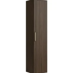 Badplaats Badkamerkast Rimini 38 x 33 x 170 cm - walnoot bruin