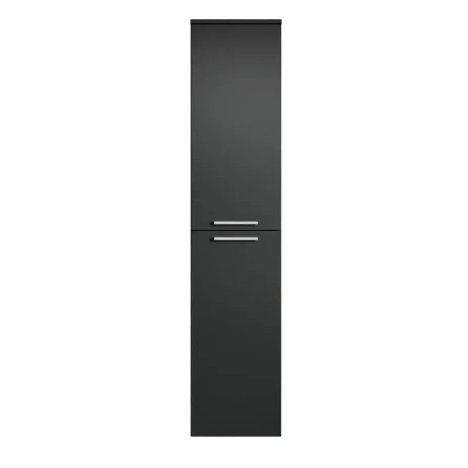Badplaats Badkamerkast Saturnus 35 x 35 x 130 cm - mat zwart