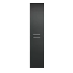 Badplaats Badkamerkast Venus 30 x 30 x 160 cm - mat zwart