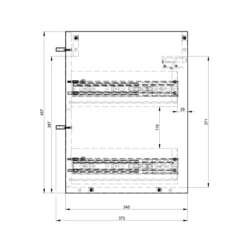 Badplaats Badkamermeubel Florence 01 60cm met wastafel - hoogglans wit