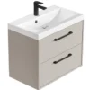 Badplaats Badkamermeubel Florence 01 60cm met wastafel - beige