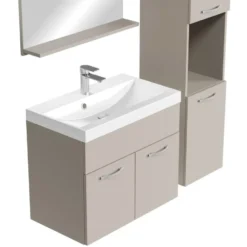 Badplaats Badkamermeubel Montreal 60cm complete set - beige