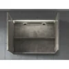 Badplaats Spiegelkast Paso LED 80 x 20 x 60 cm - grijs