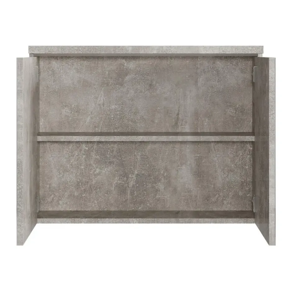 Badplaats Spiegelkast Paso LED 80 x 20 x 60 cm - grijs