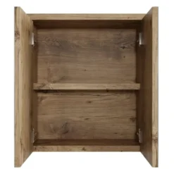Badplaats Spiegelkast Toledo 60 x 20 x 60 cm - kastanje eiken