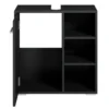 Badplaats Wastafelkast Neptunus 60 x 28 x 60 cm - mat zwart