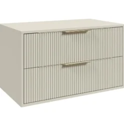Badplaats Wastafelkast Rimini - 80 x 46 x 46 cm - beige