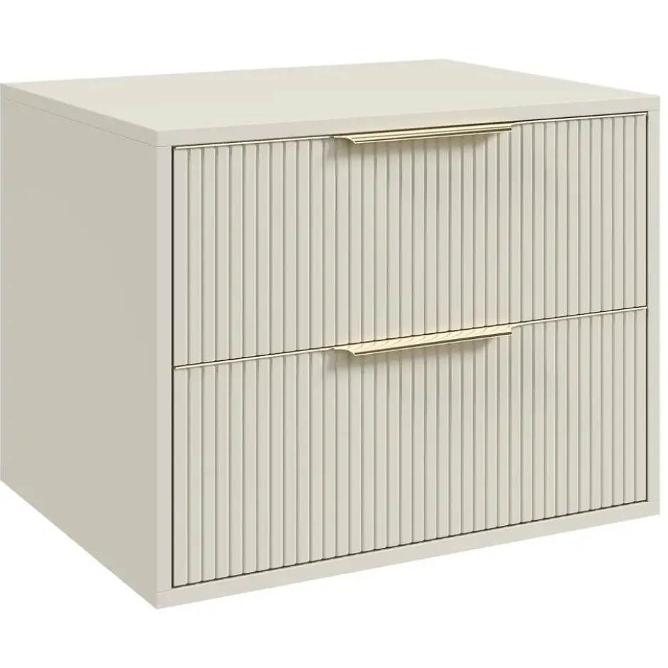 Badplaats Wastafelkast Rimini - 60 x 46 x 46 cm - beige