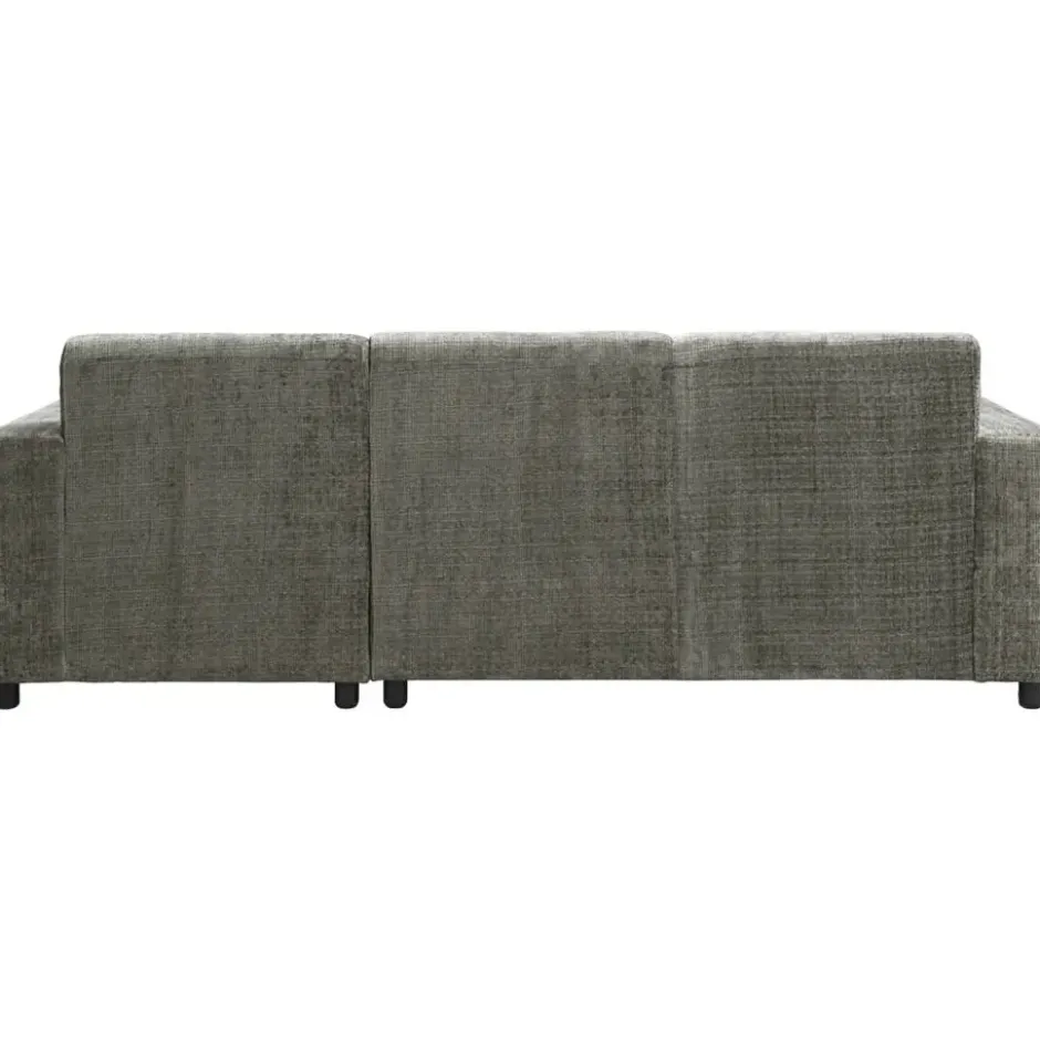 Bank Aberdeen met chaise longue rechts - Cremona - grijs