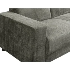 Bank Aberdeen met chaise longue rechts - Cremona - grijs