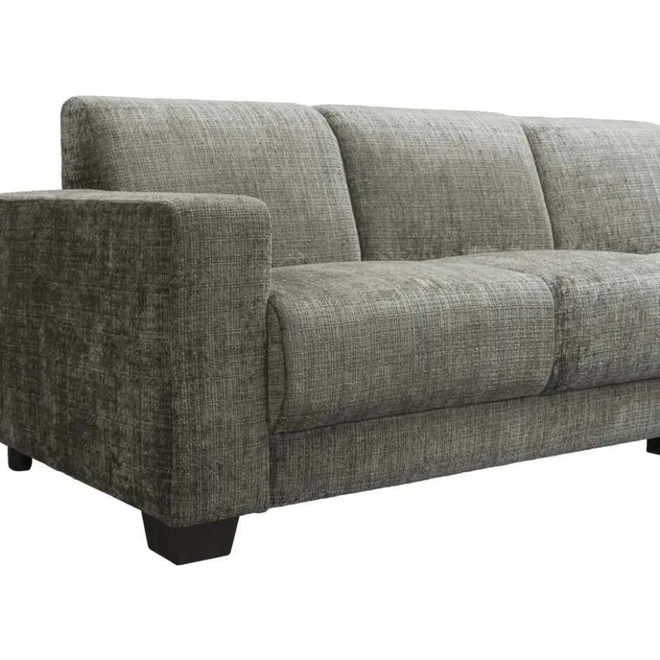 Bank Aberdeen met chaise longue rechts - Cremona - grijs