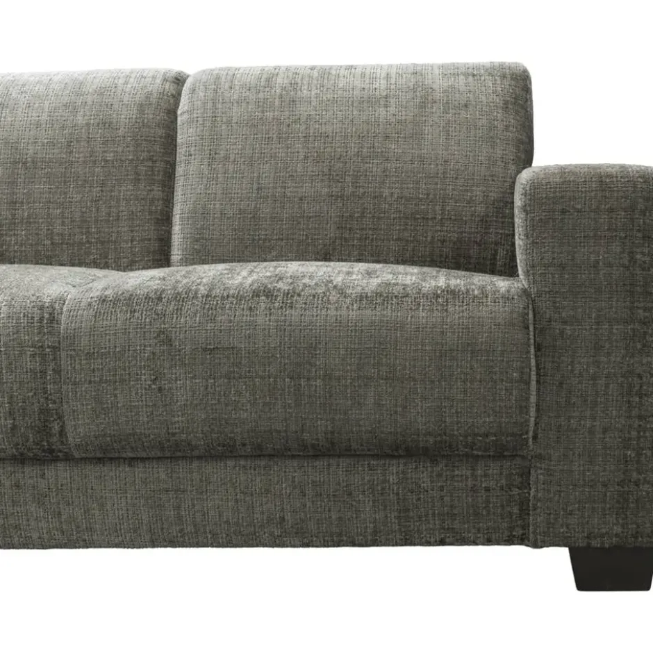 Bank Aberdeen met chaise longue links - Cremona - grijs