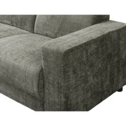 Bank Aberdeen met chaise longue links - Cremona - grijs