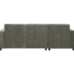 Bank Aberdeen met chaise longue links - Cremona - grijs