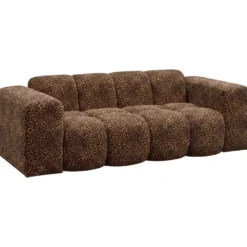 Bank Beau 2-zits - panter - bruin