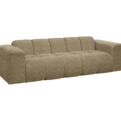 Bank Beau 3-zits - stof Raven - taupe