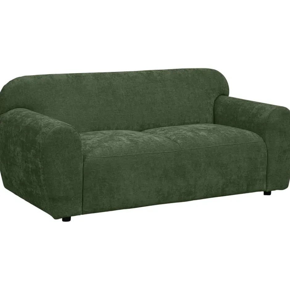 Bank Bibi 2-zits - stof Glory - groen