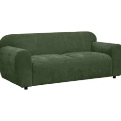 Bank Bibi 3-zits - stof Glory - groen