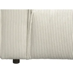 Bank Brooklyn met chaise longue rechts - Soop - crème
