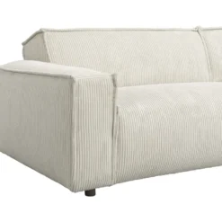 Bank Brooklyn met chaise longue rechts - Soop - crème
