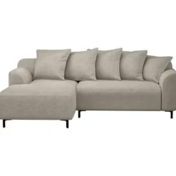 Bank Elsa met chaise longue links - stof Anthology - beige