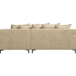 Bank Elsa met chaise longue rechts - taupe