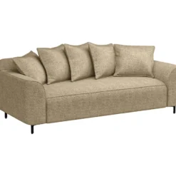 Bank Elsa 3-zits - stof Anthology - taupe
