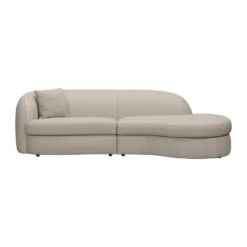 Bank Enzio 3-zits - lounge rechts - greige