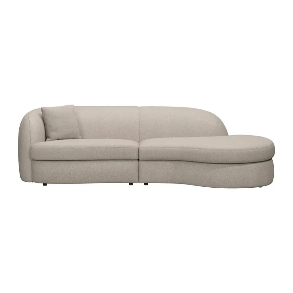 Bank Enzio 3-zits - lounge rechts - greige