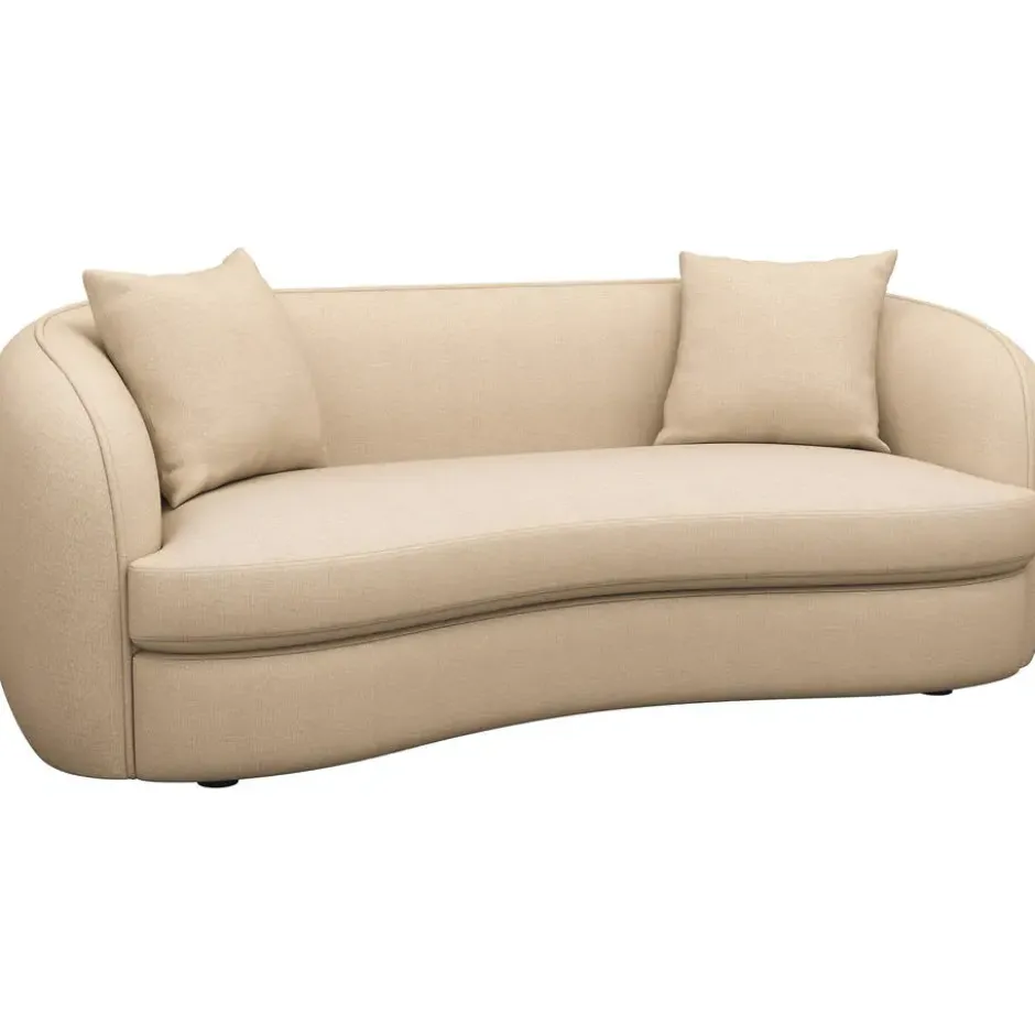 Bank Enzio 3,5-zits - stof Elephant - beige