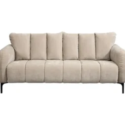 Bank Esmee 3-zits - stof Maloy - beige