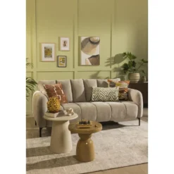 Bank Esmee 3-zits - stof Maloy - beige