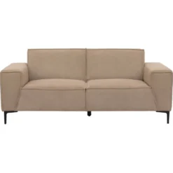 Bank Romy - 2-zits - stof curio - beige