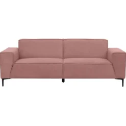 Bank Romy 3-zits - stof Curio - roze