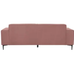 Bank Romy 3-zits - stof Curio - roze