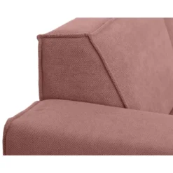 Bank Romy 3-zits - stof Curio - roze