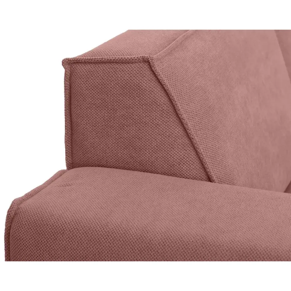 Bank Romy 3-zits - stof Curio - roze