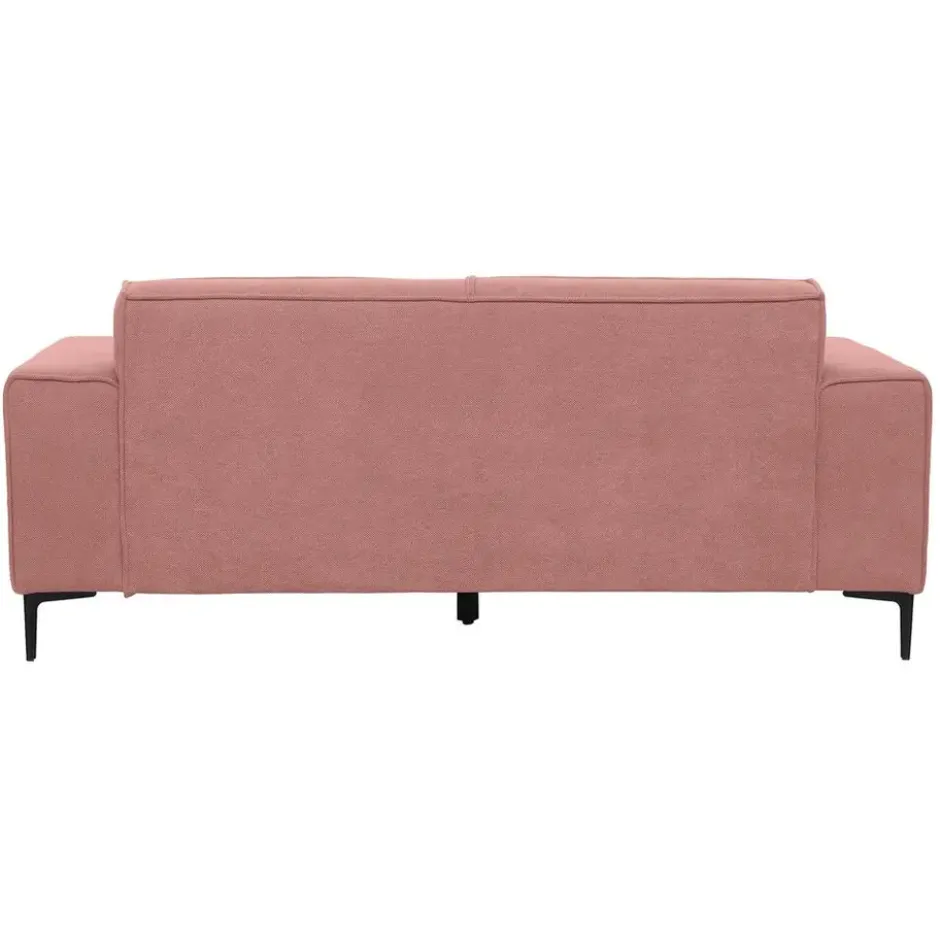 Bank Romy 2-zits - stof Curio - roze