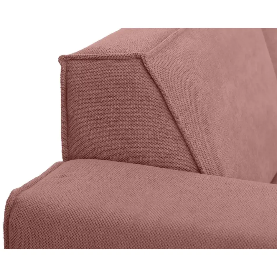 Bank Romy 2-zits - stof Curio - roze