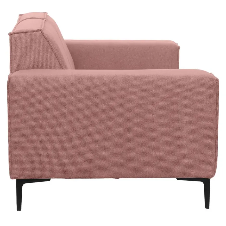 Bank Romy 2-zits - stof Curio - roze