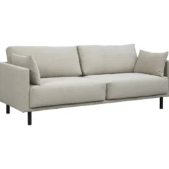 Bank Siem 3-zits - ribstof Fjord - beige
